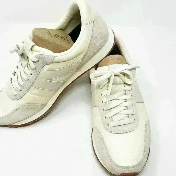 BRAND NEW IN BOX Kizik Milan Men's  Sneaker Bone Cream Beige Color multi sizes - Picture 6 of 12